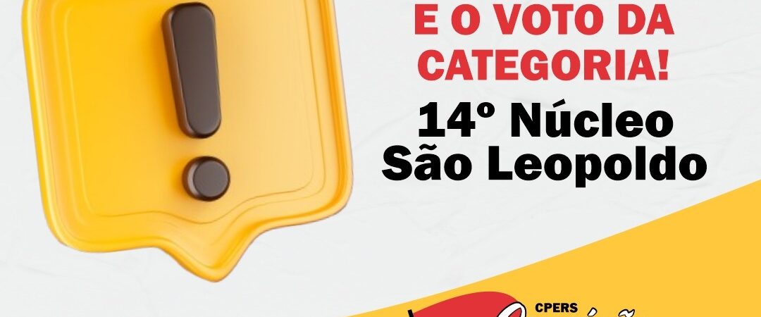 eleição CPERS são leopoldo