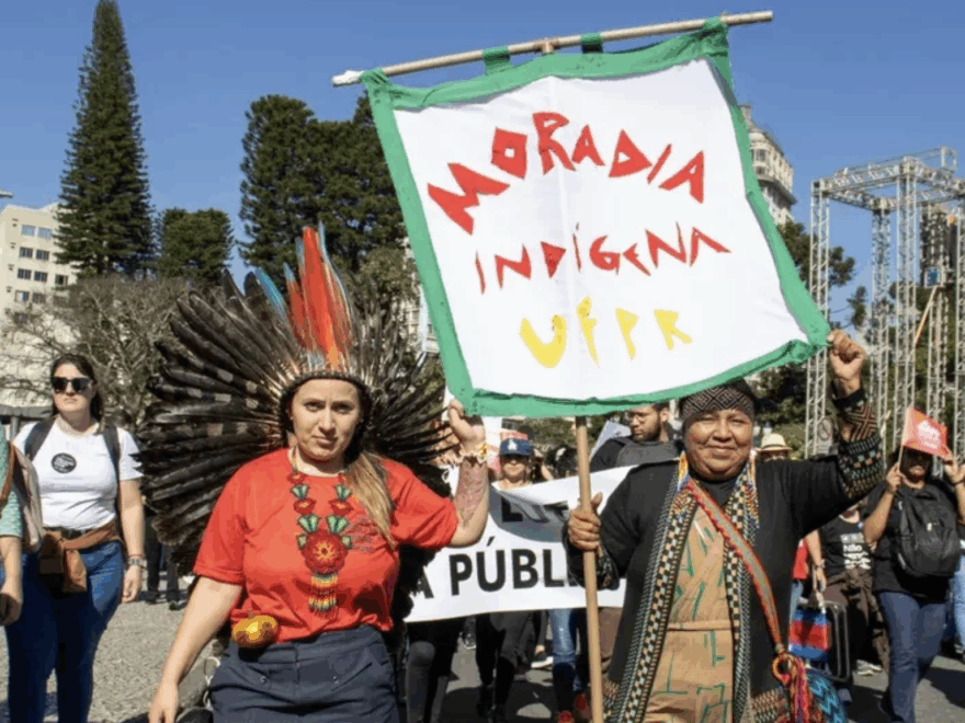 Movimento Olga Benário indigenas
