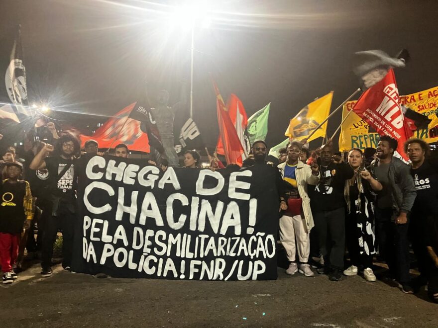 manifestações chacina rj