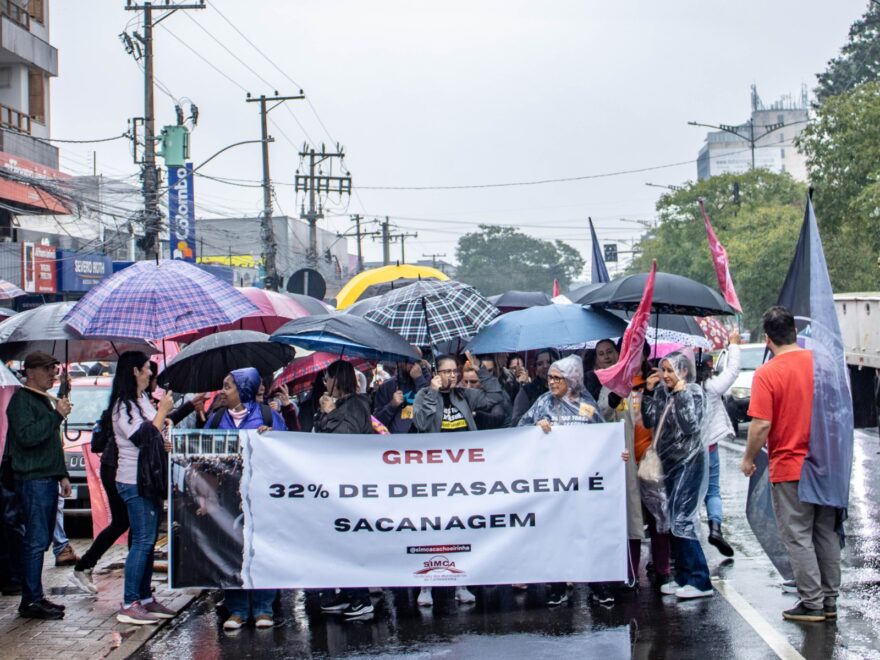 greve em cachoeirinha rs